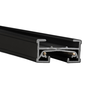 J SERIES 4FT TRACK W/2 ENDCAPS (1357|JT4-BK)