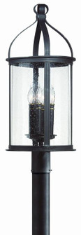 SCARSDALE 4LT POST LANTERN OUT WHEN SOLD OUT OUT WHEN SOLD OUT 07/30/15 (52|P9475FBK)