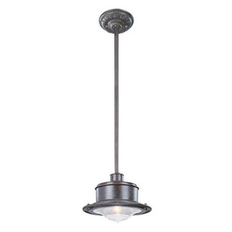 SOUTH STREET 1LT HANGING DOWNLIGHT LARGE OLD RUST (52|F9397OR)