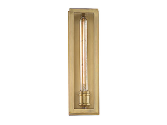 Clifton 1-Light Wall Sconce in Warm Brass (128|9-900-1-322)