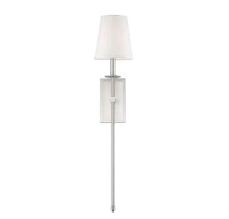 Monroe 1-Light Wall Sconce in Satin Nickel (128|9-7144-1-SN)