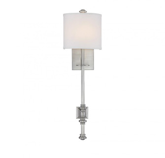 Devon 1-Light Wall Sconce in Satin Nickel (128|9-7140-1-SN)