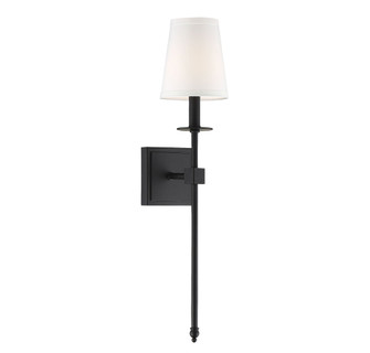 Monroe 1-Light Wall Sconce in Matte Black (128|9-303-1-89)