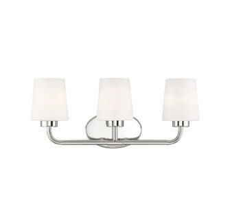 Capra 3-Light Bathroom Vanity Light in Polished Nickel (128|8-4090-3-109)