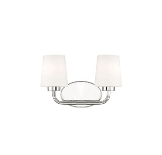 Capra 2-Light Bathroom Vanity Light in Polished Nickel (128|8-4090-2-109)
