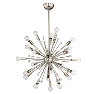 Galea 24-Light Chandelier in Polished Nickel (128|7-6099-24-109)