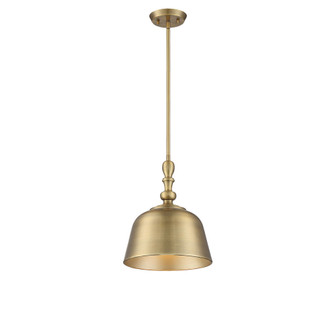Berg 1-Light Pendant in Warm Brass (128|7-3751-1-322)