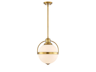 Westbourne 1-Light Pendant in Warm Brass (128|7-3102-1-322)