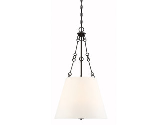 Austin 4-Light Pendant in English Bronze (128|7-2201-4-13)
