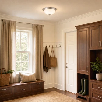 2-Light Ceiling Light in Satin Nickel (128|6-780-13-SN)