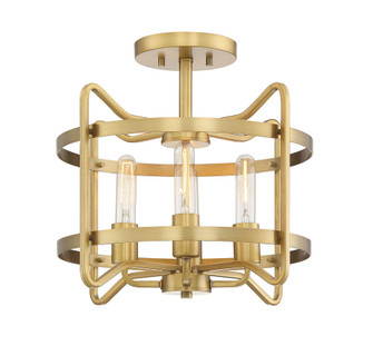 Kent 4-Light Ceiling Light in Warm Brass (128|6-4900-4-322)
