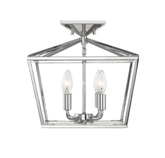Townsend 4-Light Ceiling Light in Polished Nickel (128|6-328-4-109)