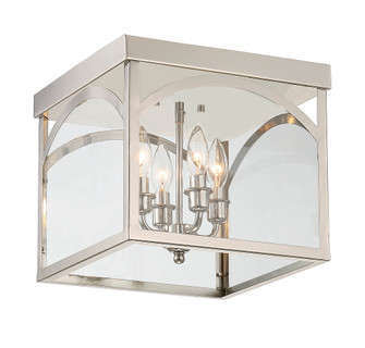 Garrett 4-Light Ceiling Light in Polished Nickel (128|6-3058-4-109)