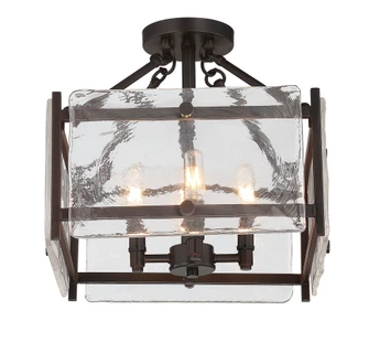 Glenwood 4-Light Ceiling Light in English Bronze (128|6-3042-4-13)