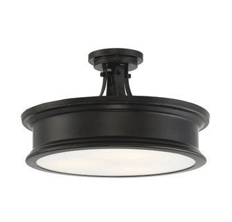 Watkins 3-Light Ceiling Light in Classic Bronze (128|6-134-3-44)