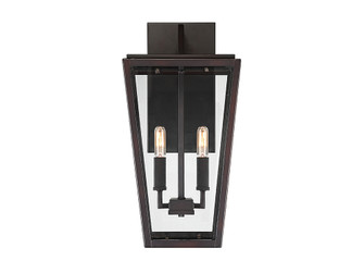 Milton 2-Light Outdoor Wall Lantern in English Bronze (128|5-548-13)