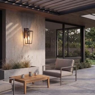 Milton 1-Light Outdoor Wall Lantern in English Bronze (128|5-547-13)