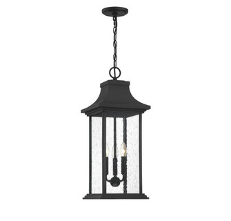 Hancock 3-Light Outdoor Hanging Lantern in Matte Black (128|5-453-BK)