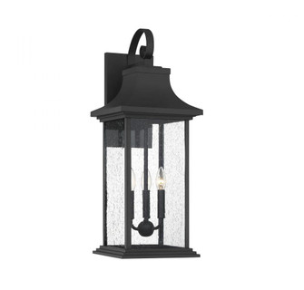 Hancock 3-Light Outdoor Wall Lantern in Matte Black (128|5-452-BK)