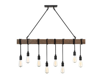 Burgess 8-Light Linear Chandelier in Durango (128|1-990-8-41)