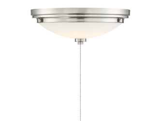 1-light Fan Light Kit In Satin Nickel (128|FLG-106-SN)
