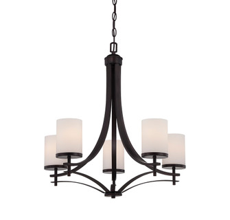 Colton 5-Light Chandelier in English Bronze (128|1-330-5-13)