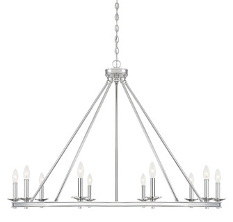 Middleton 10-Light Chandelier in Polished Nickel (128|1-310-10-109)