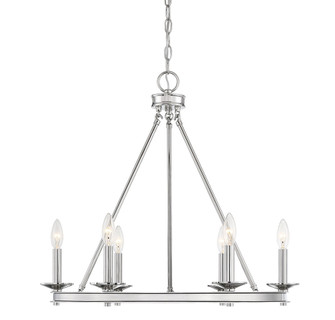 Middleton 6-light Chandelier In Polished Nickel (128|1-307-6-109)