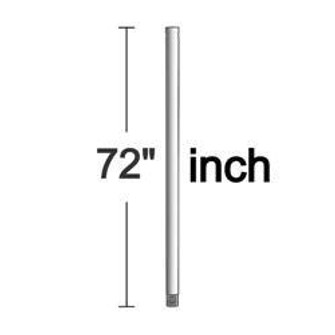 72'' Downrod in Chrome (128|DR-72-CH)