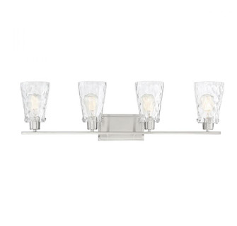 Vaughan 4-Light Bathroom Vanity Light in Satin Nickel (128|8-4508-4-SN)