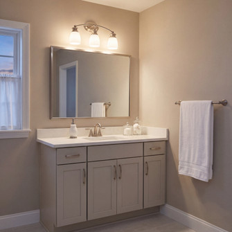 Elise 3-Light Bathroom Vanity Light in Satin Nickel (128|8-9127-3-SN)