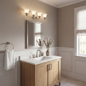 Yates 4-Light Bathroom Vanity Light in Pewter (128|8-6837-4-69)