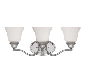 Yates 3-Light Bathroom Vanity Light in Pewter (128|8-6837-3-69)