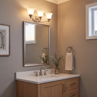 Yates 3-Light Bathroom Vanity Light in Pewter (128|8-6837-3-69)
