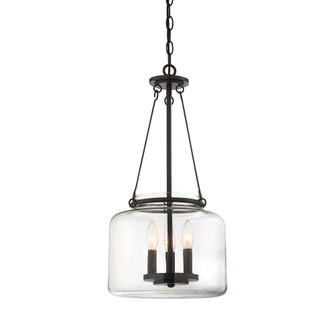 Akron 3-Light Pendant in English Bronze (128|7-9006-3-13)