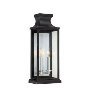 Brooke 2-Light Outdoor Wall Lantern in Matte Black (128|5-5911-BK)