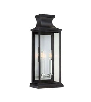 Brooke 2-Light Outdoor Wall Lantern in Matte Black (128|5-5911-BK)