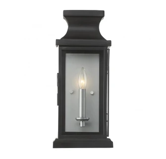 Brooke 1-Light Outdoor Wall Lantern in Matte Black (128|5-5910-BK)