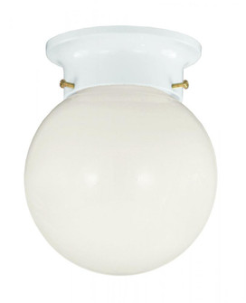 1-Light Ceiling Light in White (128|6-904-5-WHT)