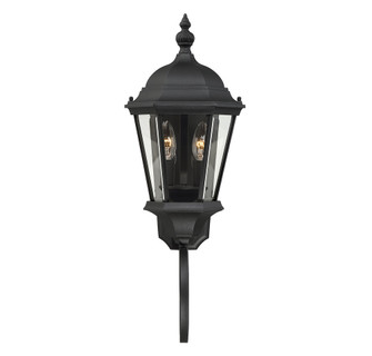 Wakefield 2-Light Outdoor Wall Lantern in Textured Black (128|5-1301-BK)