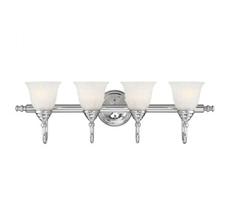 Brunswick 4-Light Bathroom Vanity Light in Chrome (128|8-1062-4-CH)