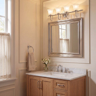 Brunswick 4-Light Bathroom Vanity Light in Chrome (128|8-1062-4-CH)