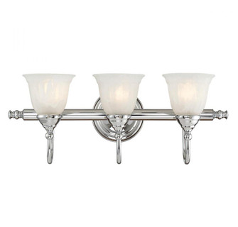 Brunswick 3-Light Bathroom Vanity Light in Chrome (128|8-1062-3-CH)