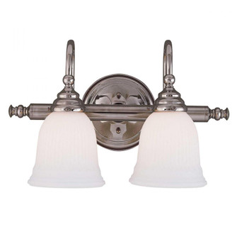 Brunswick 2-Light Bathroom Vanity Light in Chrome (128|8-1062-2-CH)