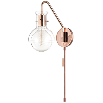 Riley Plug-In Sconce (6939|HL111101G-POC)