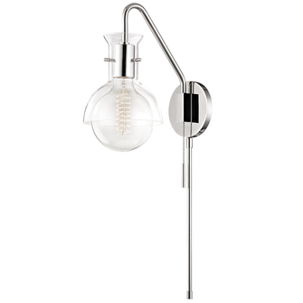Riley Plug-In Sconce (6939|HL111101G-PN)