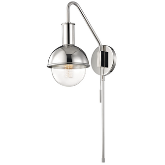 Riley Plug-In Sconce (6939|HL111101-PN)