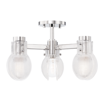 3 Light Semi Flush (6939|H417603-PN)