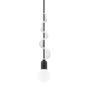 1 Light Pendant (6939|H386701-PN/BK)