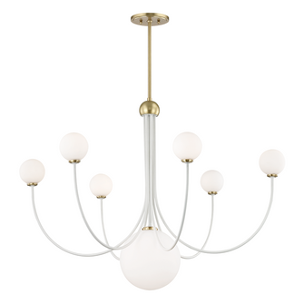 Coco Chandelier (6939|H234807-AGB/WH) Coco Chandelier (6939|H234807-AGB/WH)